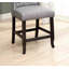 Fauteuil à oreilles à hauteur de comptoir de style rustique 2 pièces-1143893828