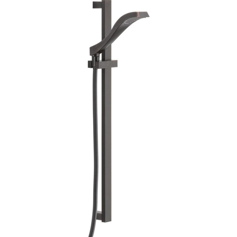Dryden Single-Spray Slide Bar Hand Held Shower with Hose, Handheld Shower Head, Venetian Bronze