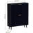 Shoe Cabinet Storage,Modern Freestanding Organizer With 2 Flip Drawers,Narrow Shoe Rack Cabinet For Entryway,Black-126353965-126353968