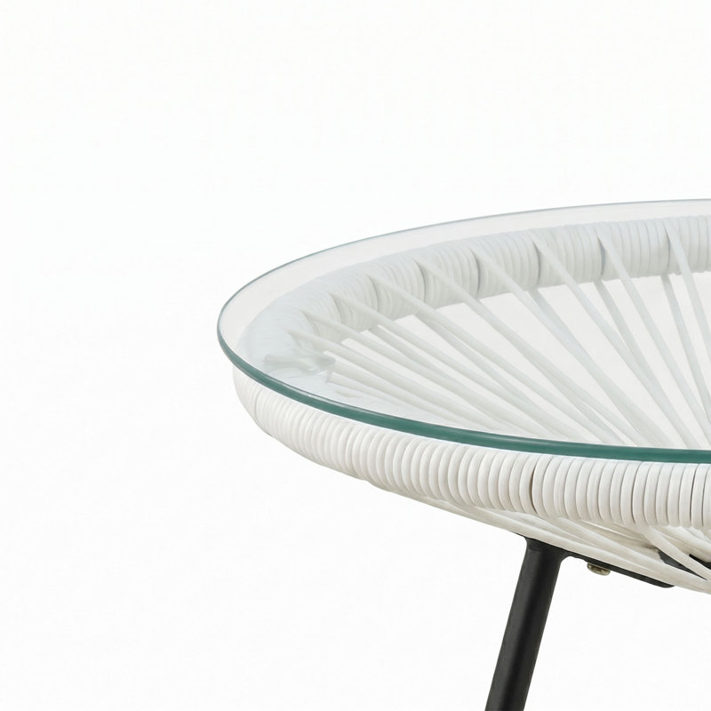 Table d'appoint en rotin synthétique Nusa