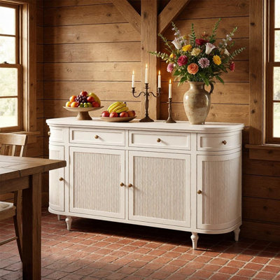 American-style minimalist luxury side cabinet