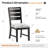 Upholstered Solid Wood Dining Chair-597689604