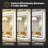 LED Bathroom Mirror with Lights, Backlit & Front Lit, Lighted Wall Mirrors for Bathroom Vanity, Touch Screen Dimmable, Anti-Fog, Memory Function, HD Tempered Glass, Shatter-Proof, ETL Listed-1329213810-1329213782