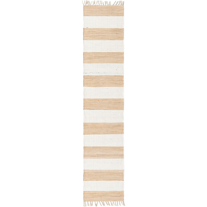 Carlotta Cotton Striped Indoor Rug, Runner 2'2" x 10'