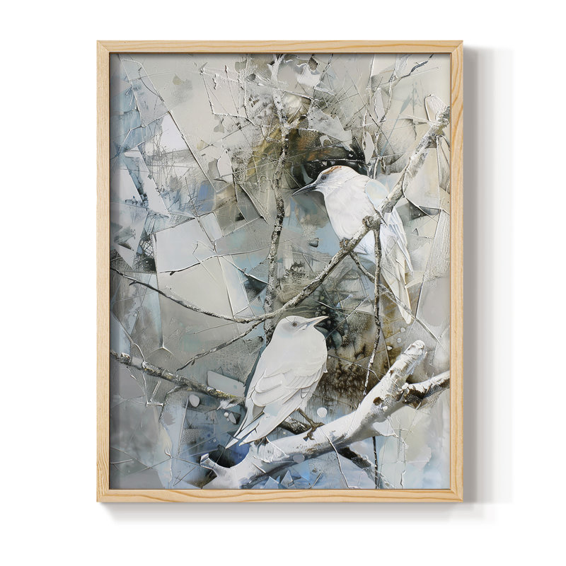 ANIMALS Series 16, reproduction encadrée - bois massif, H 21 po x l 17 po