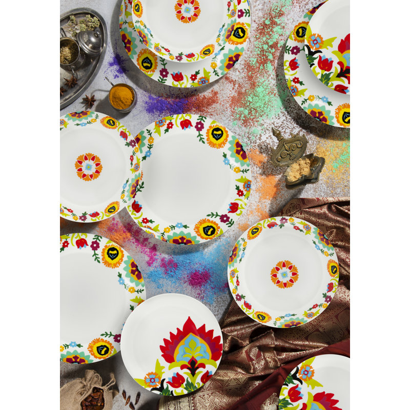 Jaipur Piece Dinnerware Set - Service for 6