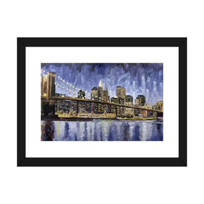 Brooklyn Bridge by Roger Disney - Painting Print