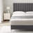 Upholstered Bed Frame with 3-Level Adjustable Velvet Headboard - 900LBS Heavy-Duty Metal Structure, Noise-Free Design, Easy Assembly-95651439