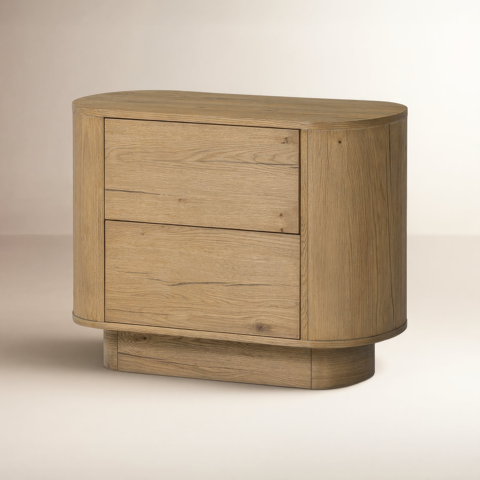 Haiden Acacia Nightstand, Worn Oak