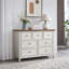 Commode moderne à 7 tiroirs, commode à tiroirs et rangement pour vêtements, armoire de rangement pour le salon, rangement pour commode de ferme BEIGE