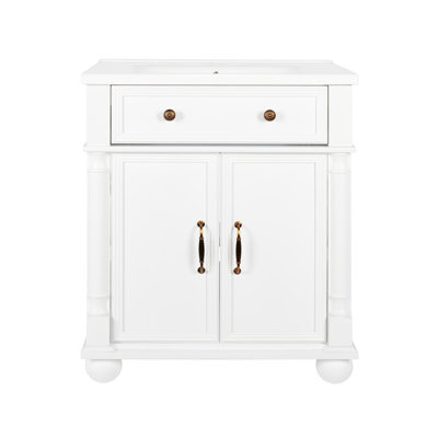 27.8" Bathroom Cabinet without Sink
