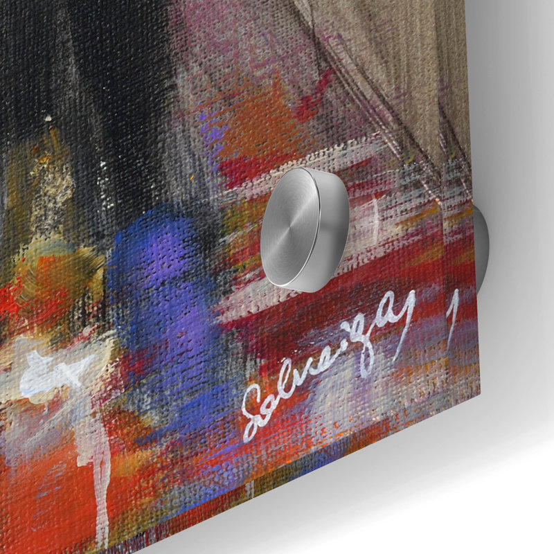 " Broadway At Night " by Solveiga, 24" H x 24" W