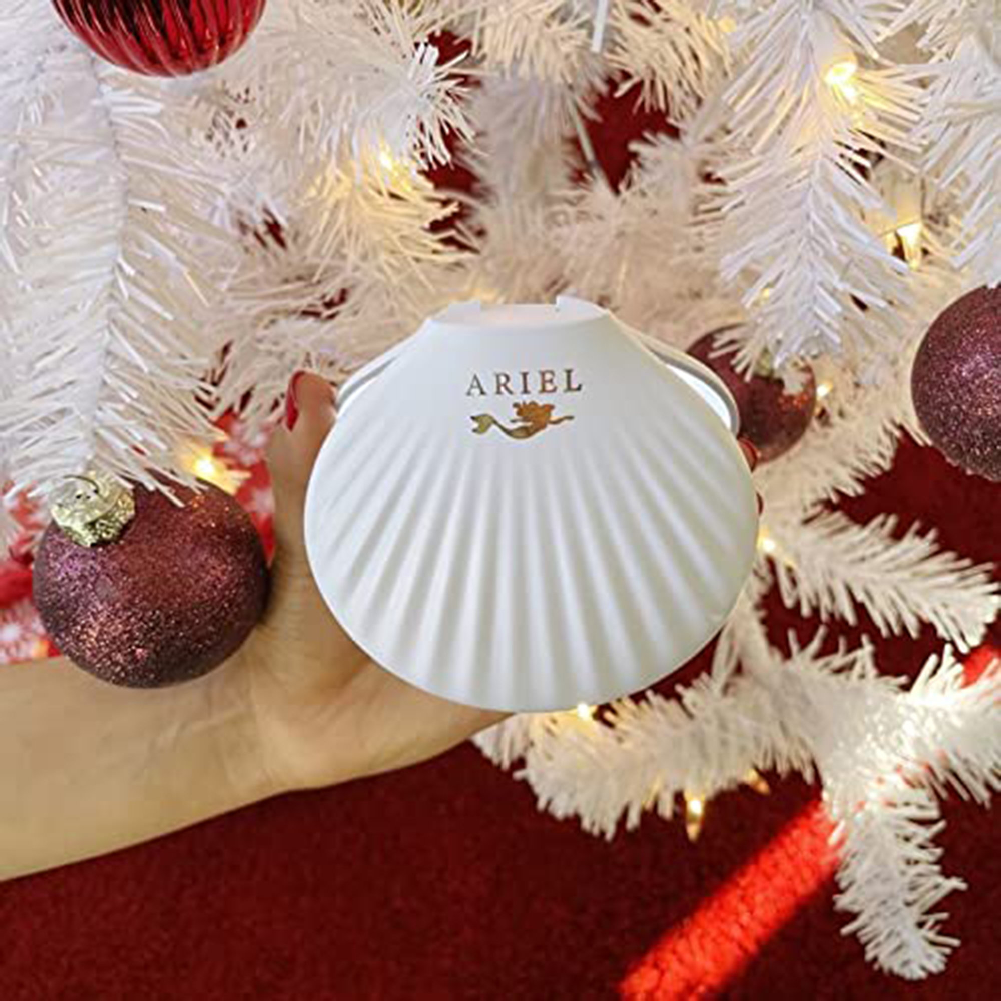 IMPRESSIONS VANITY · COMPANY Ariel Seashell Travel Friendly Compact Makeup  Mirror with Adjustable Brightness, 2X Magnification - Wayfair Canada