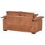 2 Seater Jumbo Cord Sofa Brown TIRRO-1766569651