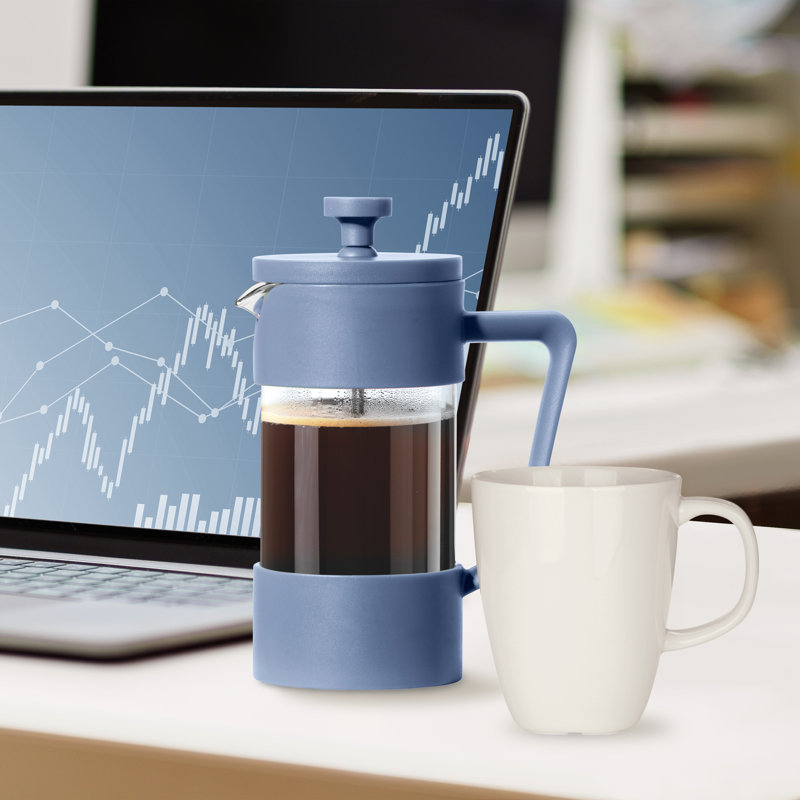 3 tasses à café à presses françaises Borosilicate (350 ml, 12 oz)