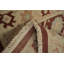 Tapis traditionnel fabriqué à la main en bourgogne foncé avec des accents floraux 2 x 4