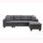 Upholstered 96.06'' Sofa & Chaise-1727233866