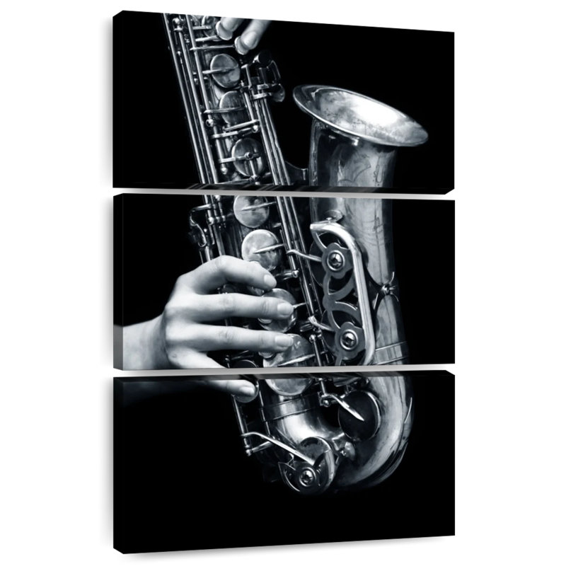 Jeu de saxophone Abarca, H 32 po x l 20 po