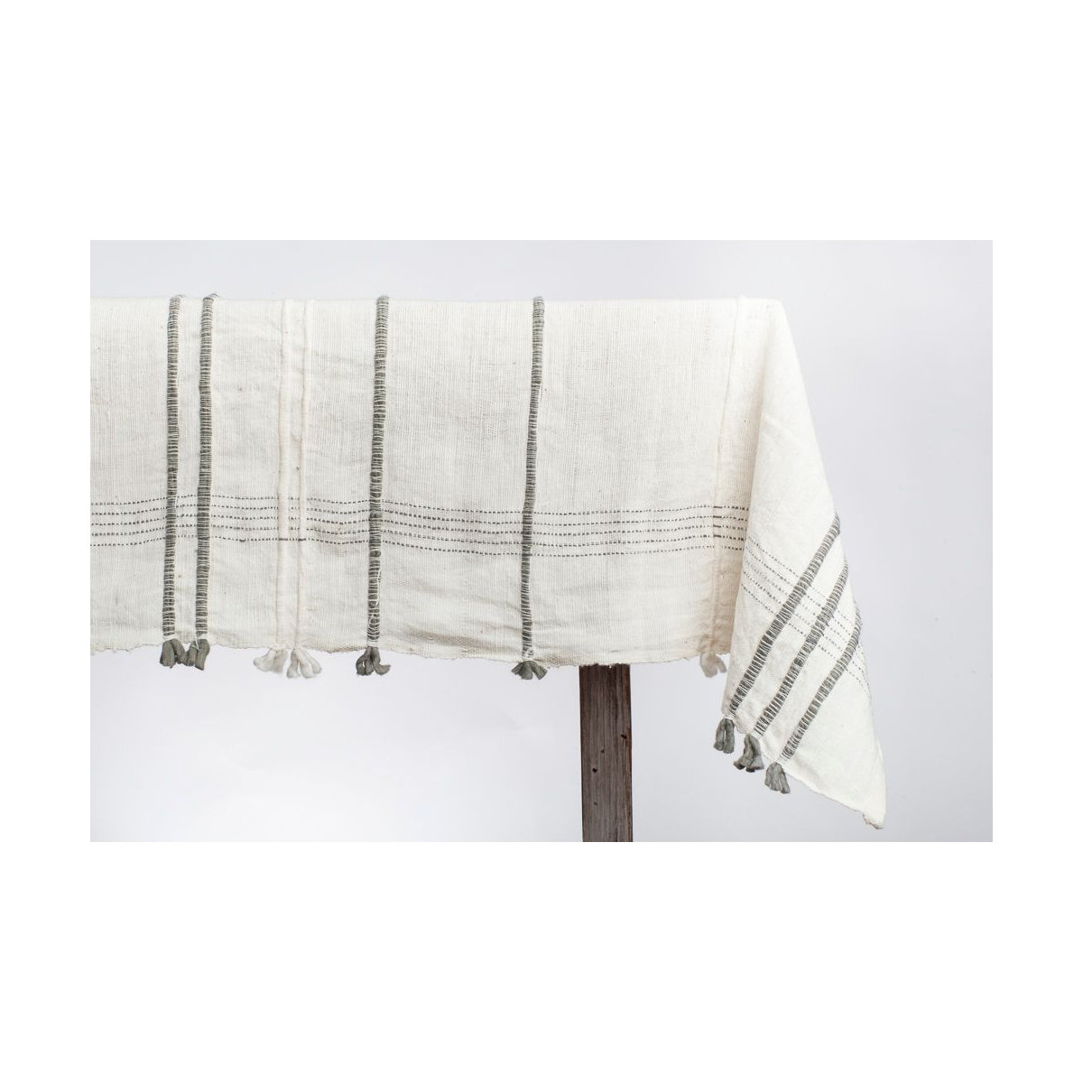 Creative Women Ribbons Cotton Tablecloth - Thumbnail 2