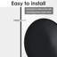 Aluminium Round Mirror-1211618172