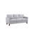 Light Grey 3-Seater Sofa