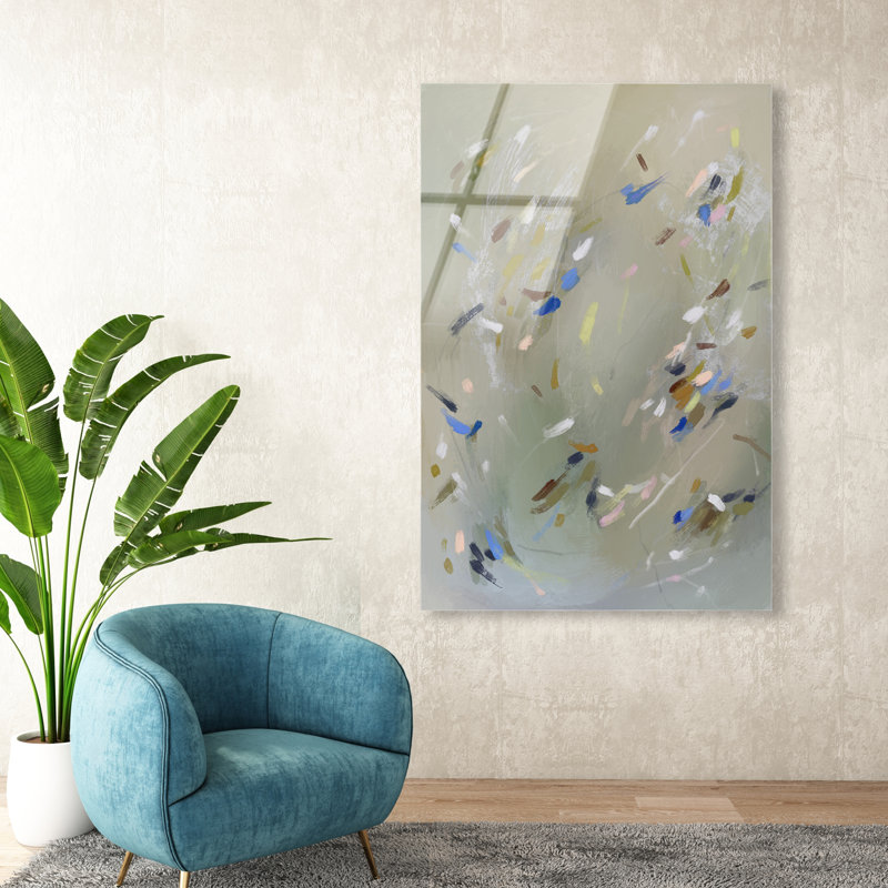 Spontaneous Trace Print by Oliver Gal, 24"H x 16"W, High-Gloss Acrylic Print