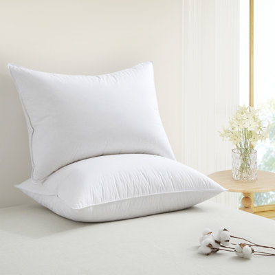 Dual-Comfort Goose Down & Feather Pillow