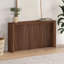 Adelma 56" Wide Rectangular Fluted Console Table-2013195327