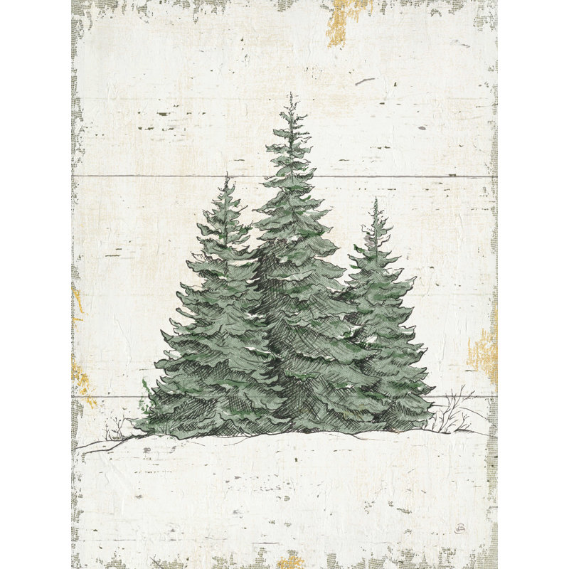 Wild and Beautiful Trees - Impression sur toile tendue, H 16 po x l 12 po