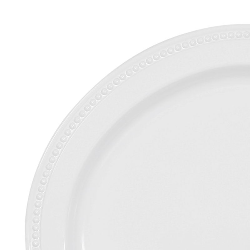 Venetian 11.5" Melamine Dinner Plate, White