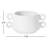 Risco White 3.5" Ceramic Table Vase