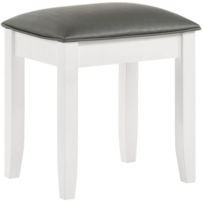 Vanity Stool With Padded Seat