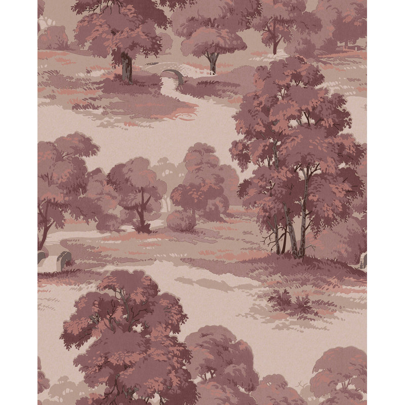 Papier peint Sherwood Glade, Rouge