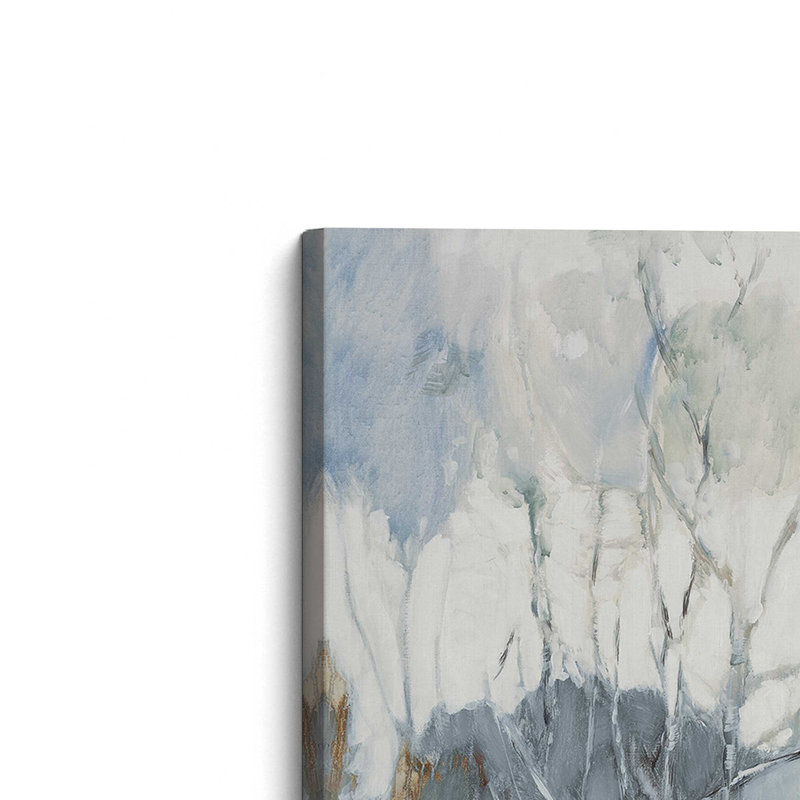 Impression de paysage aquatique tranquille,, H 12 po x l 12 po x P 1,25 po, Toile tendue, 1