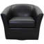 Fauteuil demi-tonneau pivotant de 32 po Agee-24330659