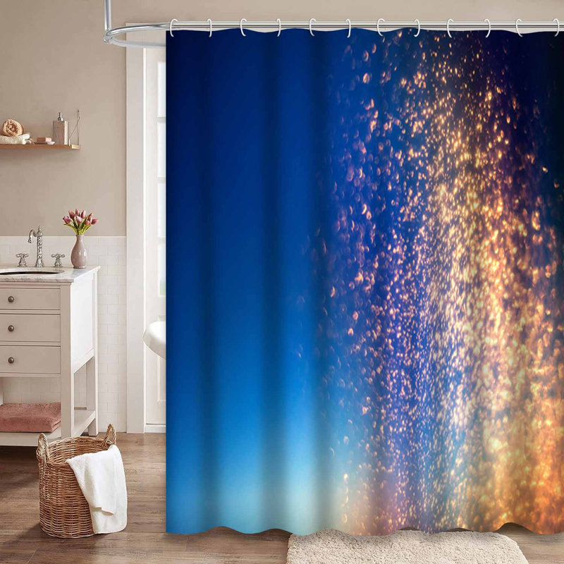 Rideau de douche avec 12 crochets Lights, L 72 po x l 84 po
