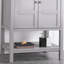 Ensemble de meuble-lavabo simple 30 po avec miroir Brada-1619722709