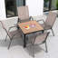 Ensemble de chaises de patio en acier thermolaqué Wittig (ensemble de 4) -610373347-610373351