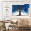 Arbre bleu au clair de lune-785470784-785470811
