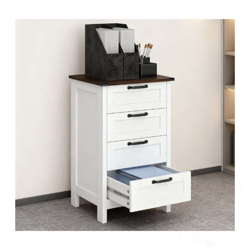 Armoire de bureau avec 4 tiroirs