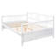 Lit de jour double avec pieds de support, blanc-913446397-913446395