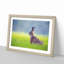 Lone Hare - Picture Frame Painting Print-55580575-55580578