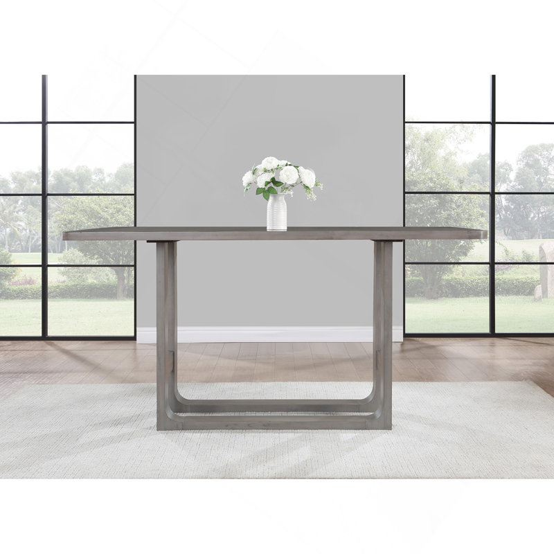 Toscana - Table de comptoir - Gris foncé