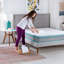 Blue Elephant Pillow Top Open Coil Mattress-1897253433