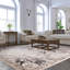 Biegel Oriental Grey/Beige/Black Area Rug-30712190
