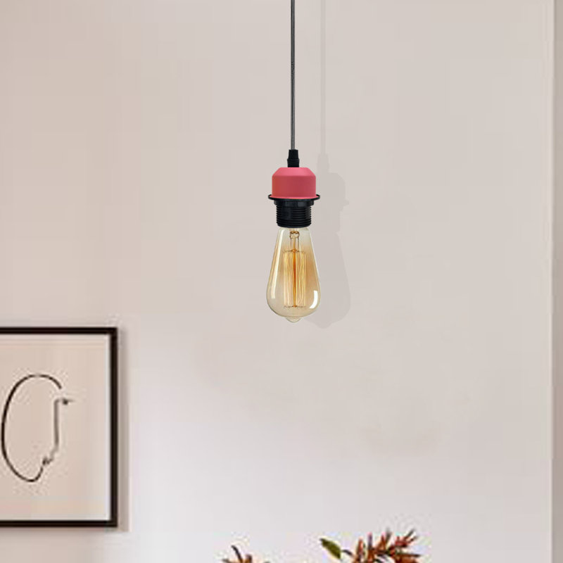 Carlen 1 - Light Single Pendant, Pink