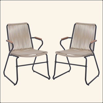 Chaise en pierre de lune (ensemble de 2)