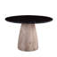 Palm Springs Round Marble Dining Table-1662823352