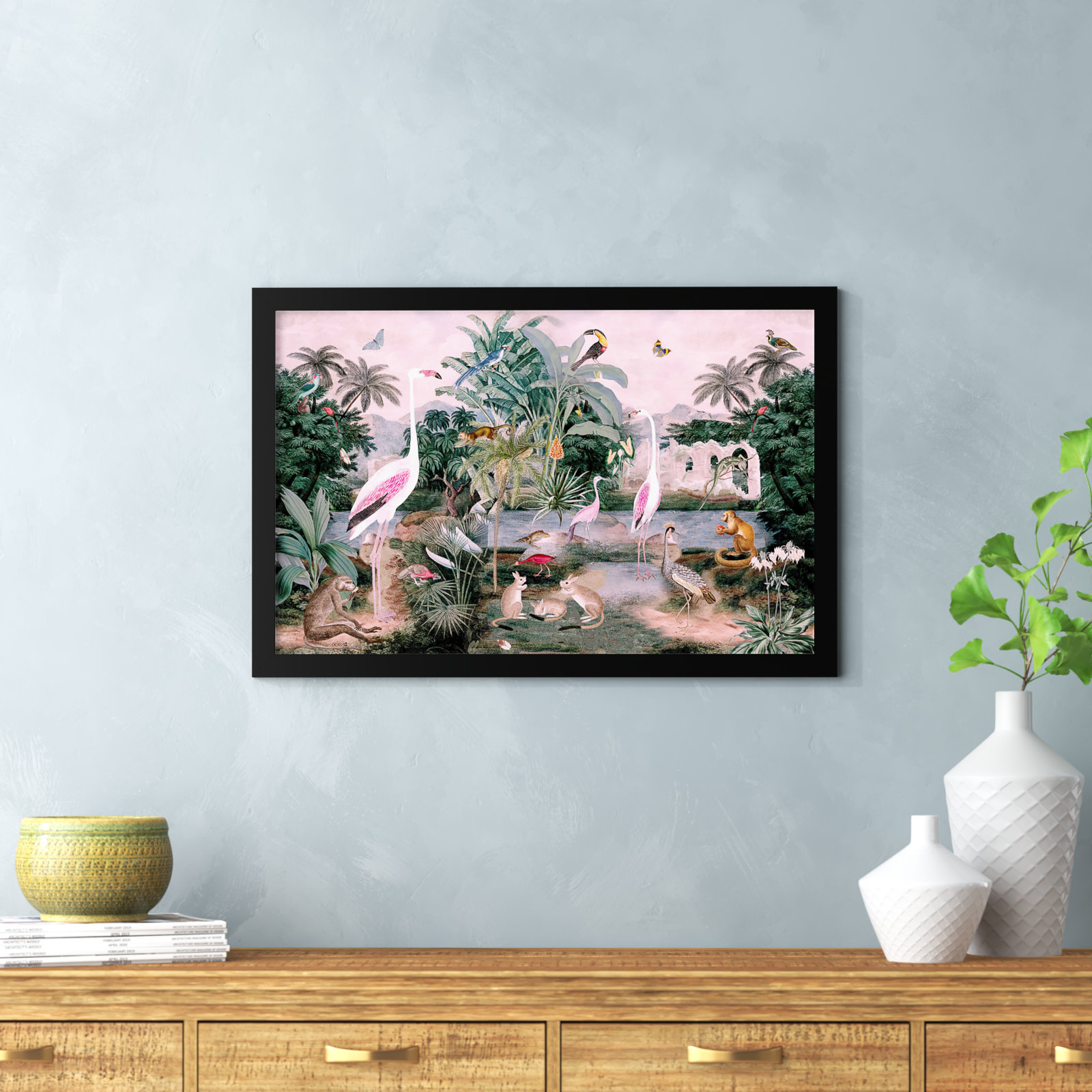 The One Place Day Painting, 20" H x 30" W x 0.5" D