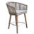 Boyd Wood Premium All-Weather Wicker Outdoor Dining Armchair with Cushion